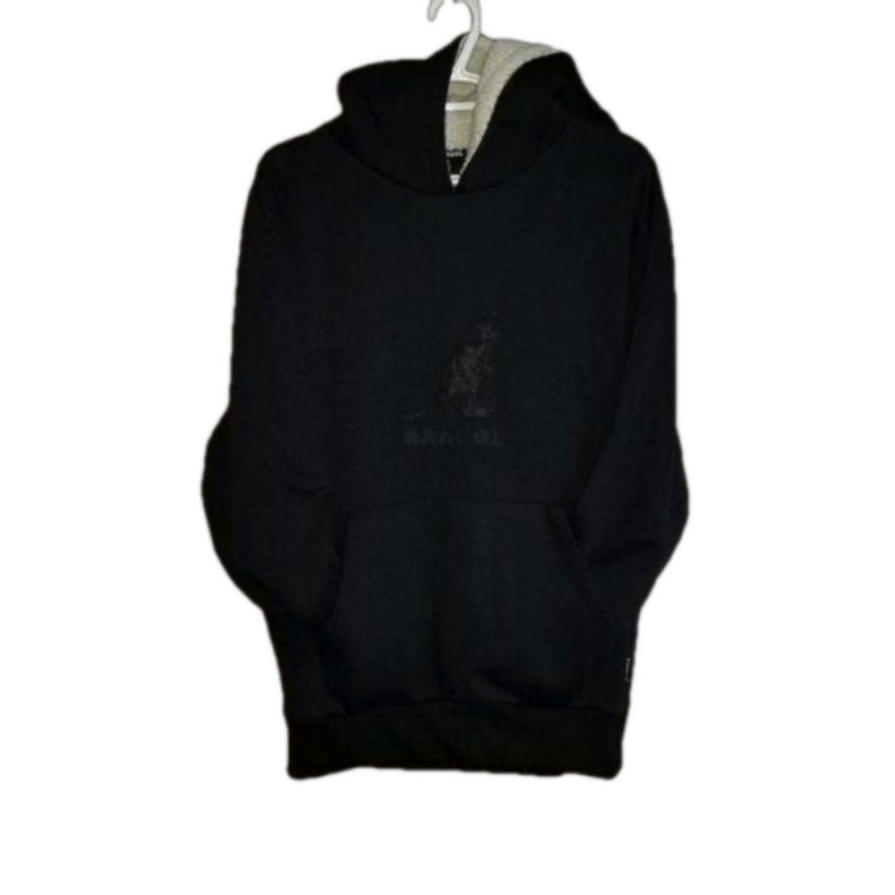 Kangol Heavy Hoodie With Lined Hood No Size Label Approximately XL